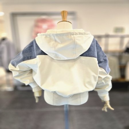 토리데님후드점퍼