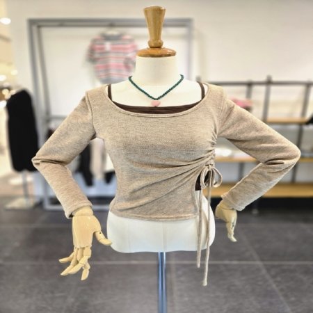 탑레이어드셔링티셔츠