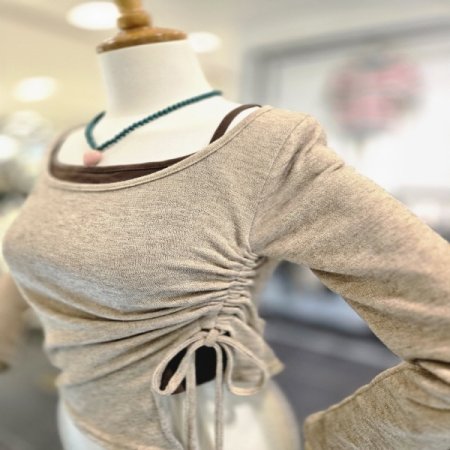 탑레이어드셔링티셔츠