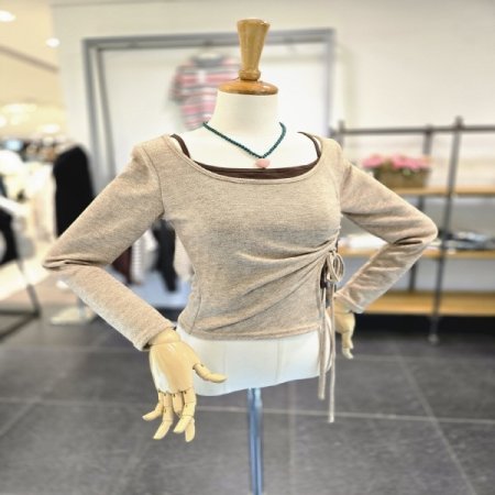 탑레이어드셔링티셔츠