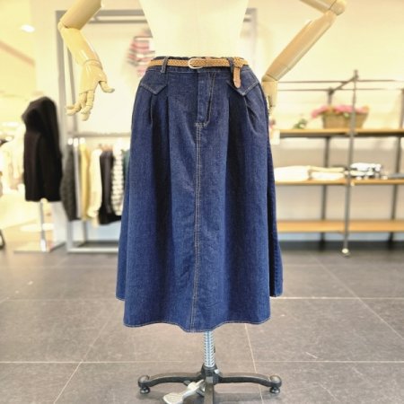 꼬임벨트청스커트