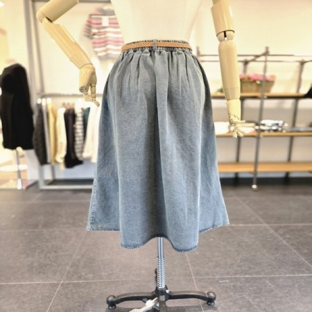 꼬임벨트청스커트