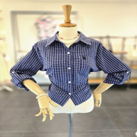 롤업첵포켓셔츠