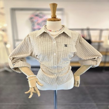 롤업첵포켓셔츠