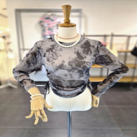 나염시스루티셔츠