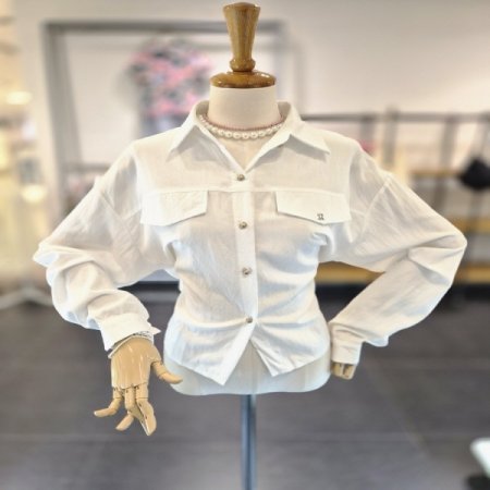 키포켓블라우스