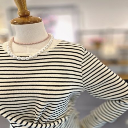 스트라이프X니트