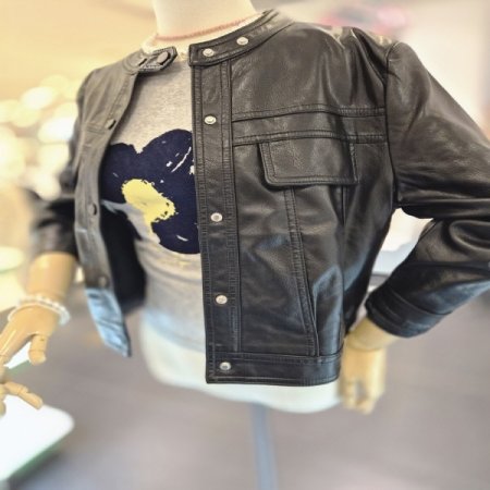 똑단추레자자켓B