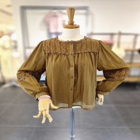 꽃퍼치블라우스B