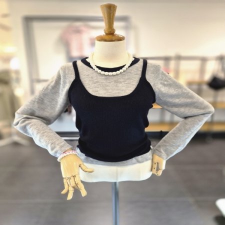 블리뷔스티에Set니트