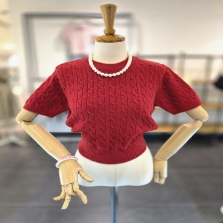 리오꽈배기니트