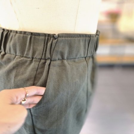 오비단추밴딩팬츠