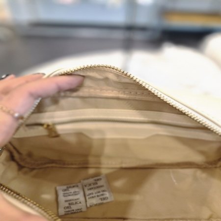 스퀘어지포숄더백