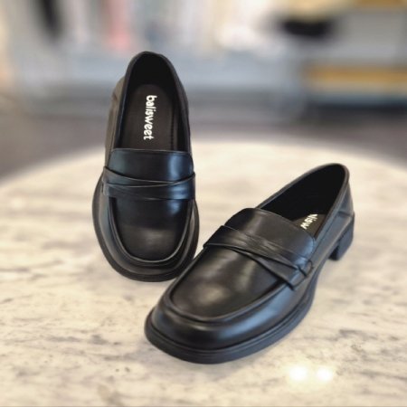 미니멀가죽로퍼