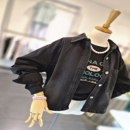 포켓블랙청자켓B