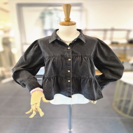 폴캉캉데님블라우스B