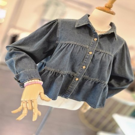 폴캉캉데님블라우스B