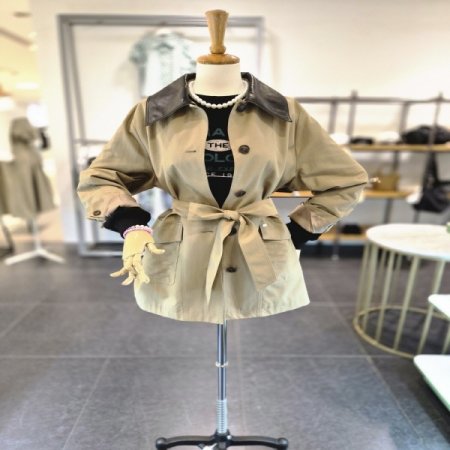 레자카라 벨티드재킷