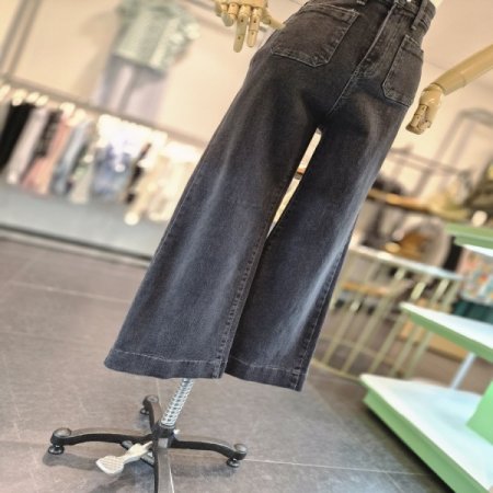 블랙부츠컷데님팬츠B