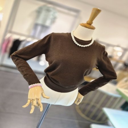 베이직라운드니트BB