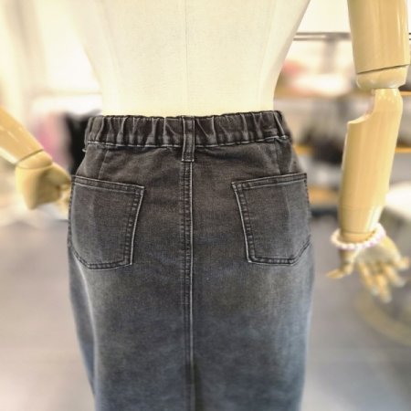 앞트임H데님스커트B