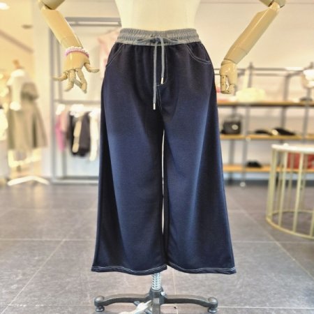 스티치피티밴딩팬츠