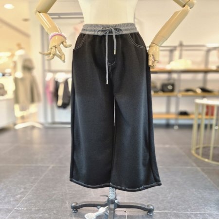 스티치피티밴딩팬츠