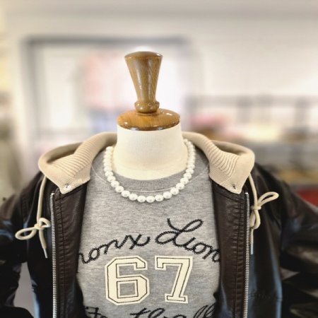 지퍼후드레더자켓B