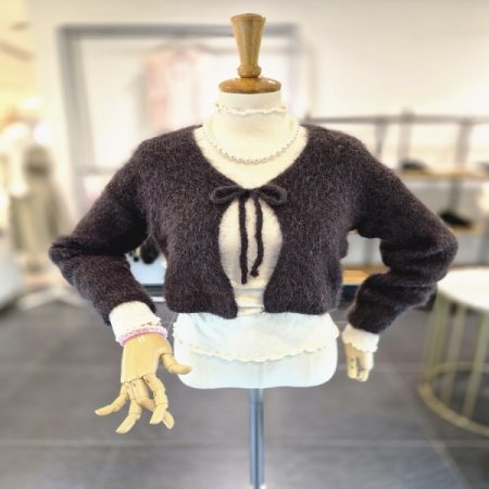 얀얀리본가디건