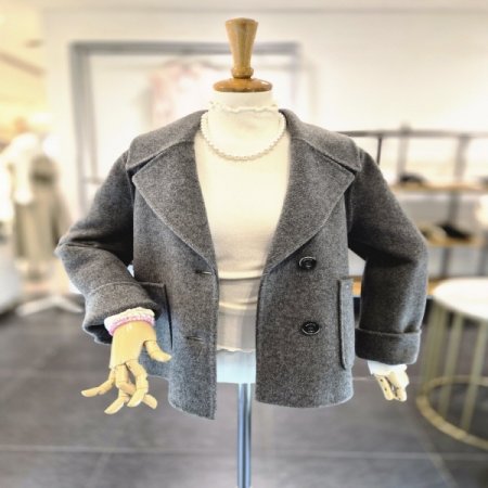 유리캐시미어블랜딩자켓