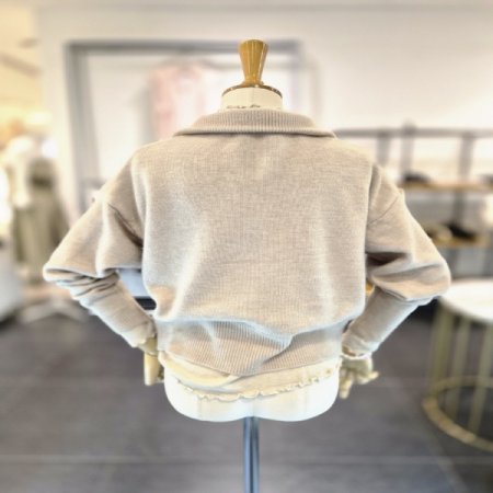 똑포켓집업가디건V