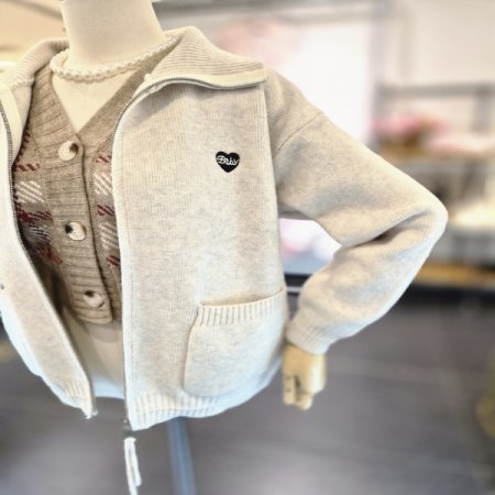 베이비포켓가디건