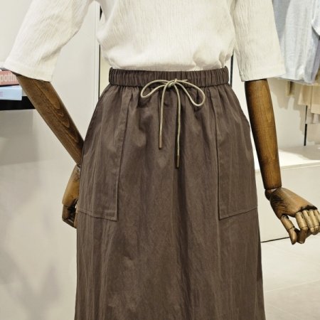 카진 밴딩 스커트