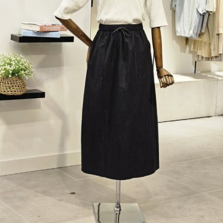 카진 밴딩 스커트