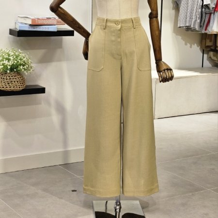 플랩포켓 와이드 팬츠