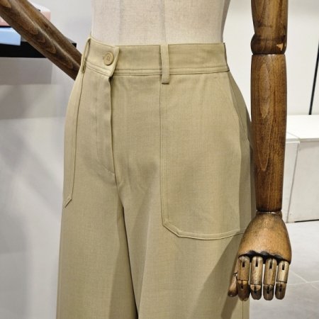 플랩포켓 와이드 팬츠