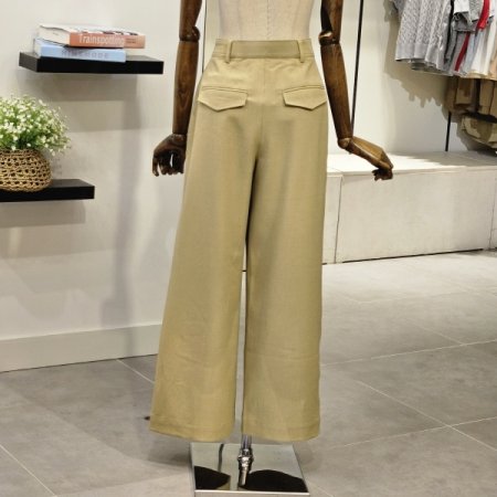 플랩포켓 와이드 팬츠