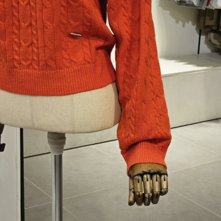 홀터넥 케이블 나시 가디건 세트