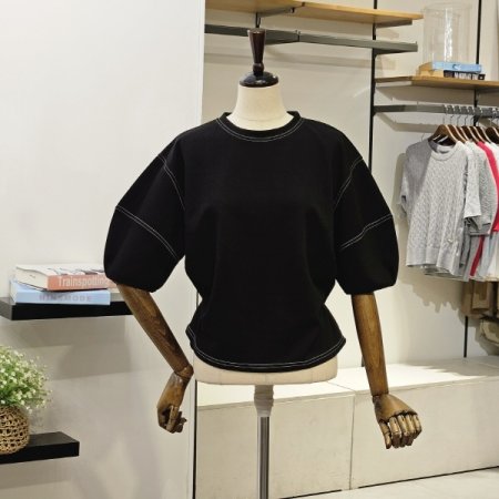 보니쥬 볼륨소매 티셔츠