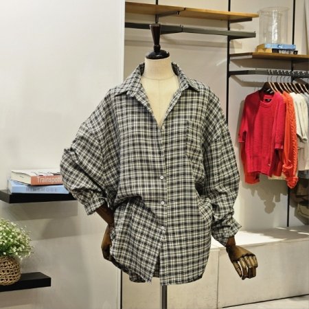 페니밀러 체크 셔츠