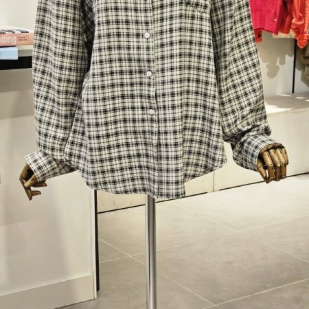 페니밀러 체크 셔츠