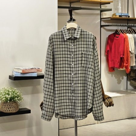 페니밀러 체크 셔츠