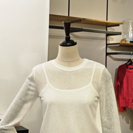 시스루 라운드 레이어드 세트