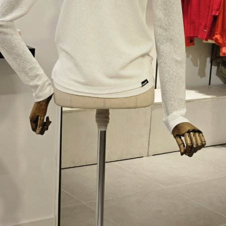 시스루 라운드 레이어드 세트