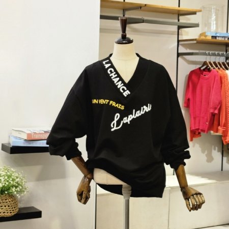 찬스 브이넥 티셔츠