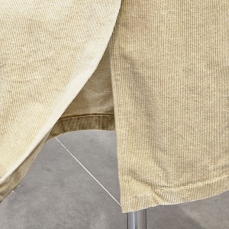 코듀로이 롱 트임 스커트