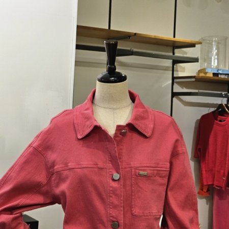 컬러 데님 점퍼