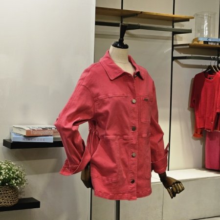 컬러 데님 점퍼