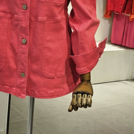 컬러 데님 점퍼