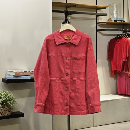 컬러 데님 점퍼